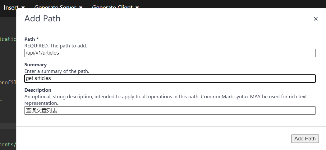 Swagger Editor openapi03