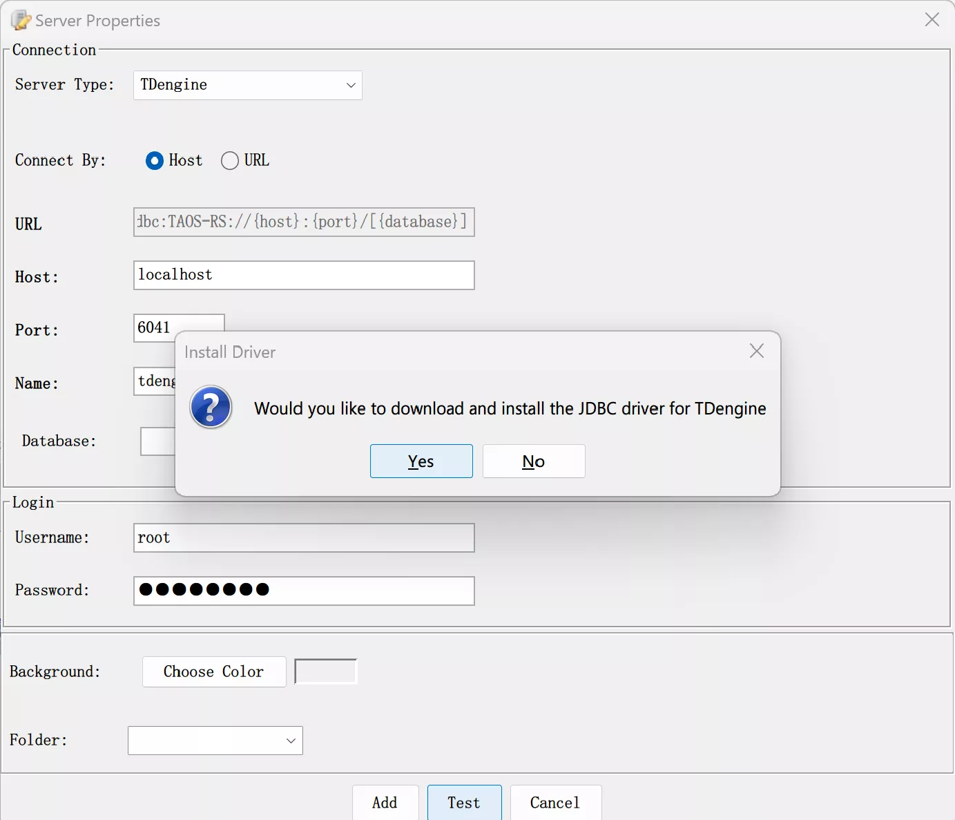 Download Java Connector